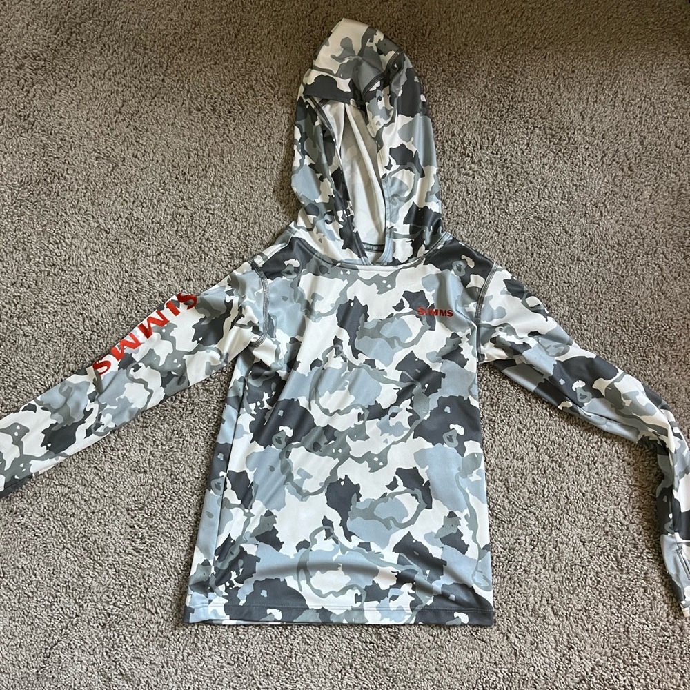 SIMMS kids fishing shirt YS